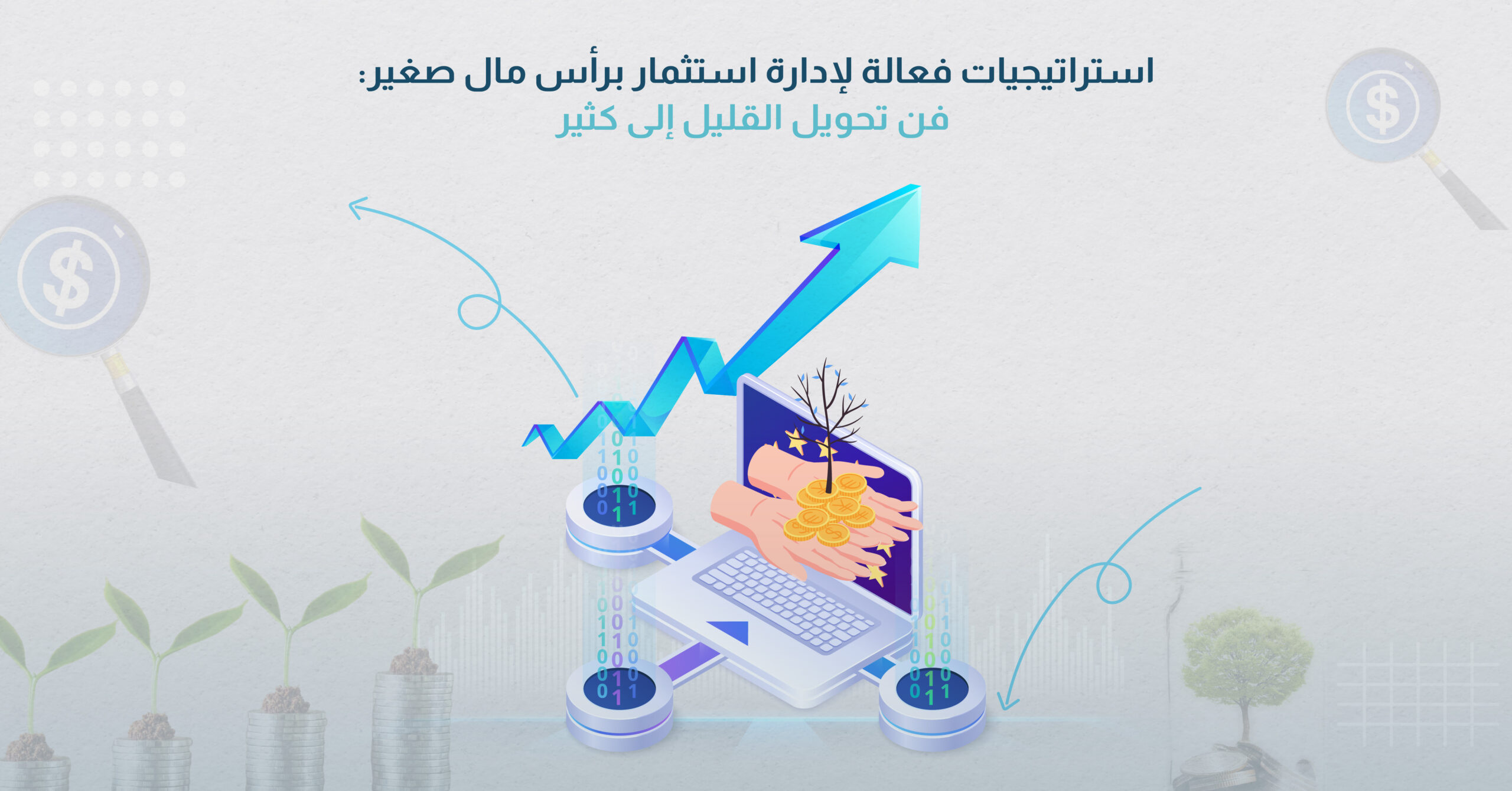 استراتيجيات فعالة لإدارة استثمار برأس مال صغير: فن تحويل القليل إلى كثير 