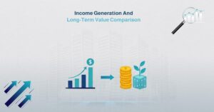 Income generation and long term value comparison