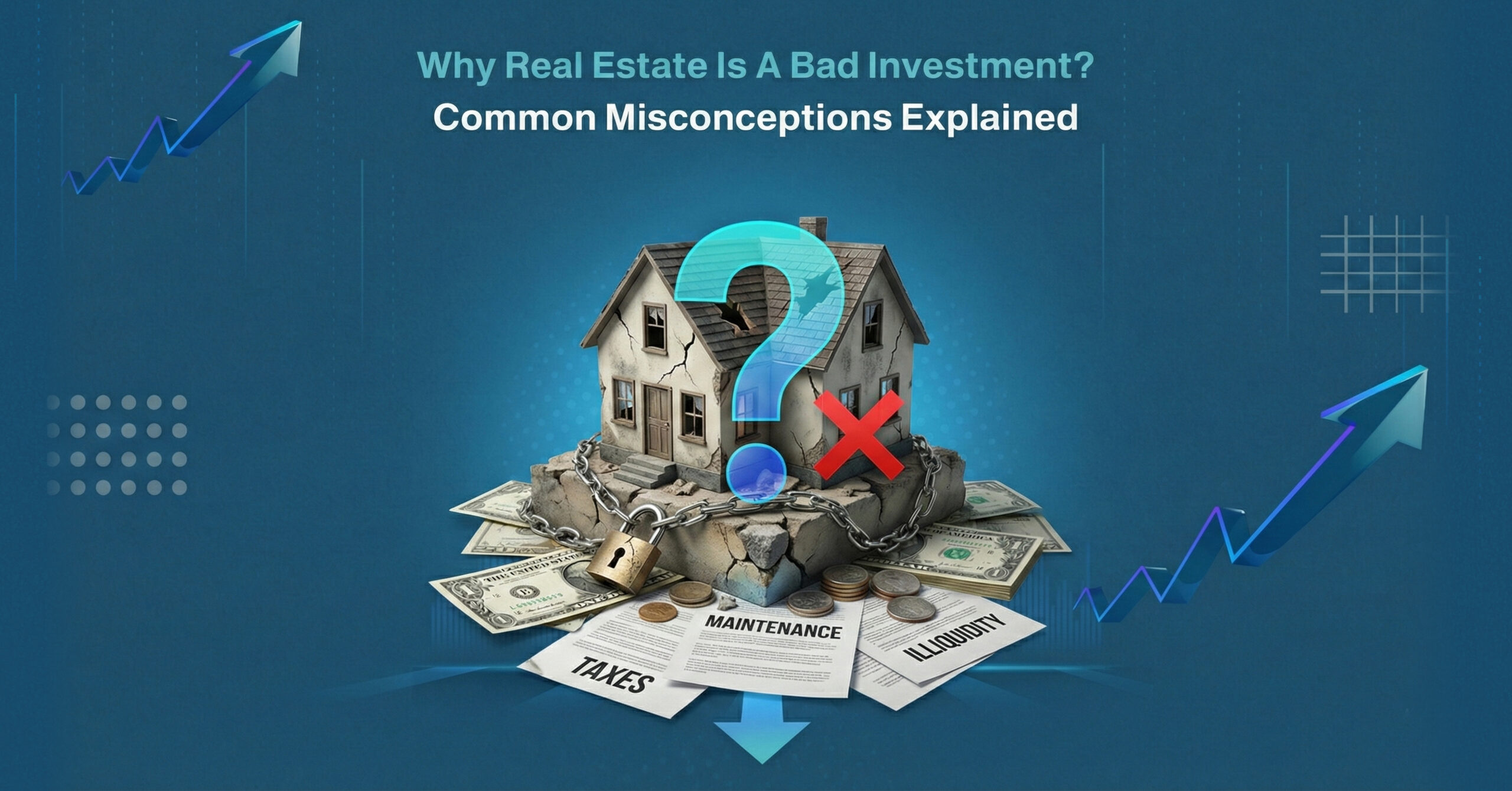 Why real estate is a bad investment​?
