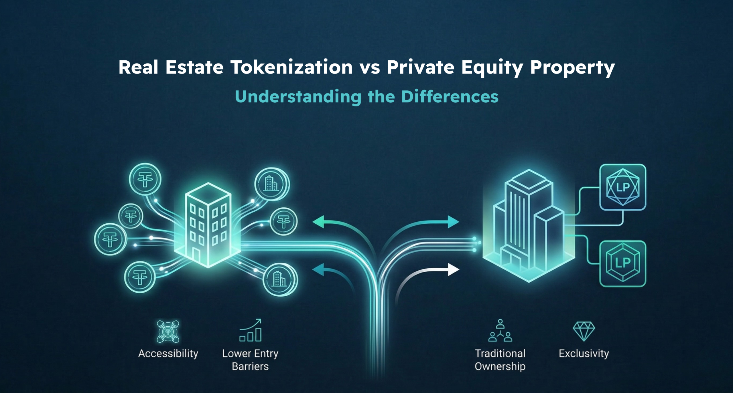 real estate tokenization vs private equity property