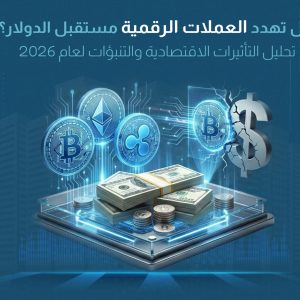هل تهدد العملات الرقمية مستقبل الدولار؟ تحليل التأثيرات الاقتصادية والتنبؤات لعام 2026