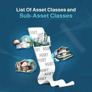 List Of Asset Classes and sub Assets